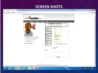 SCREEN SHOTS
 