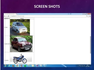 SCREEN SHOTS
 