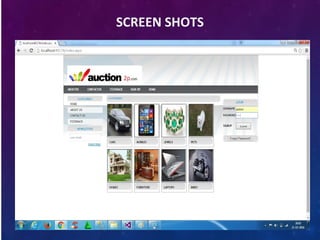SCREEN SHOTS
 