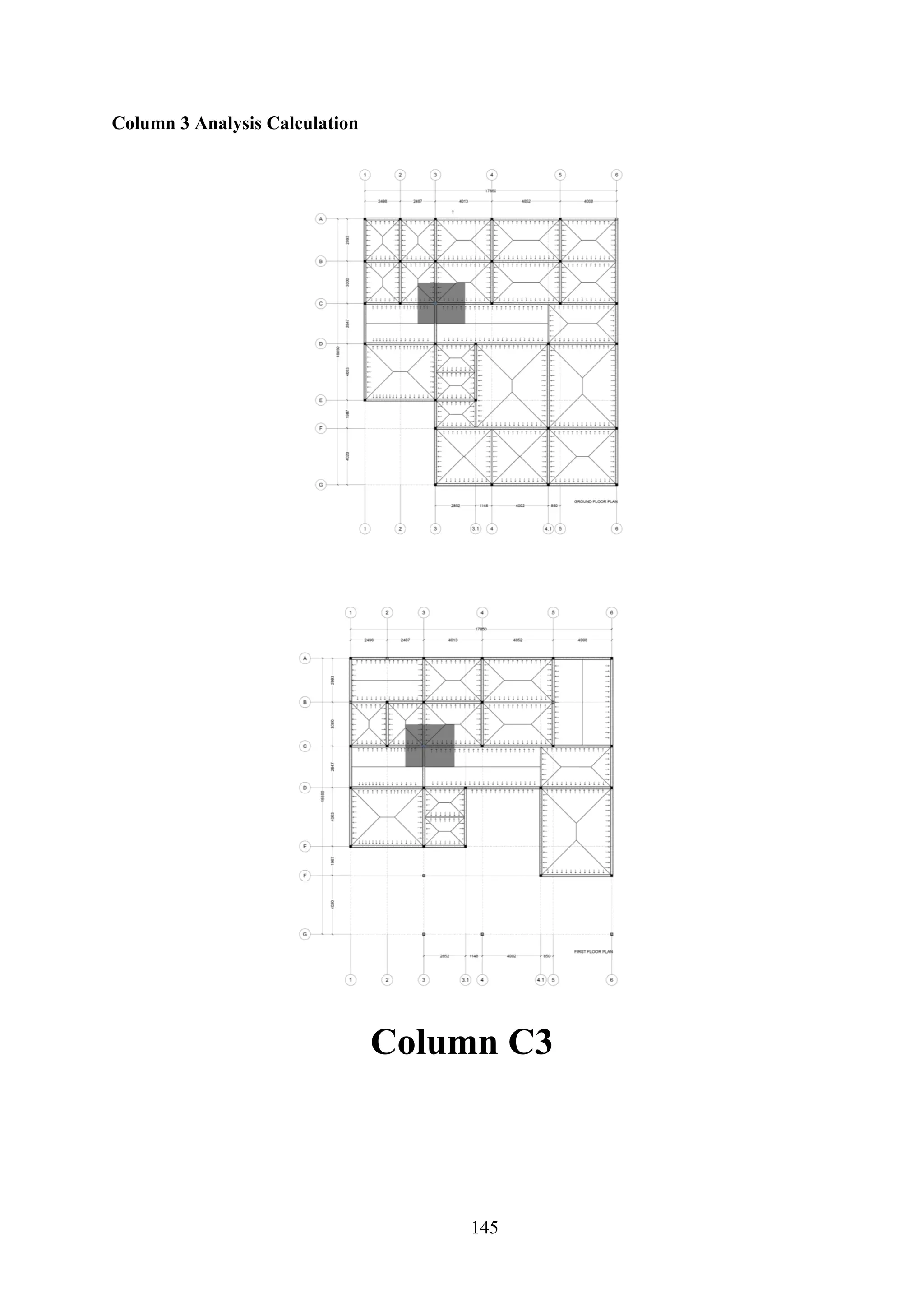 Column 3 Analysis Calculation
Column C3
145
 