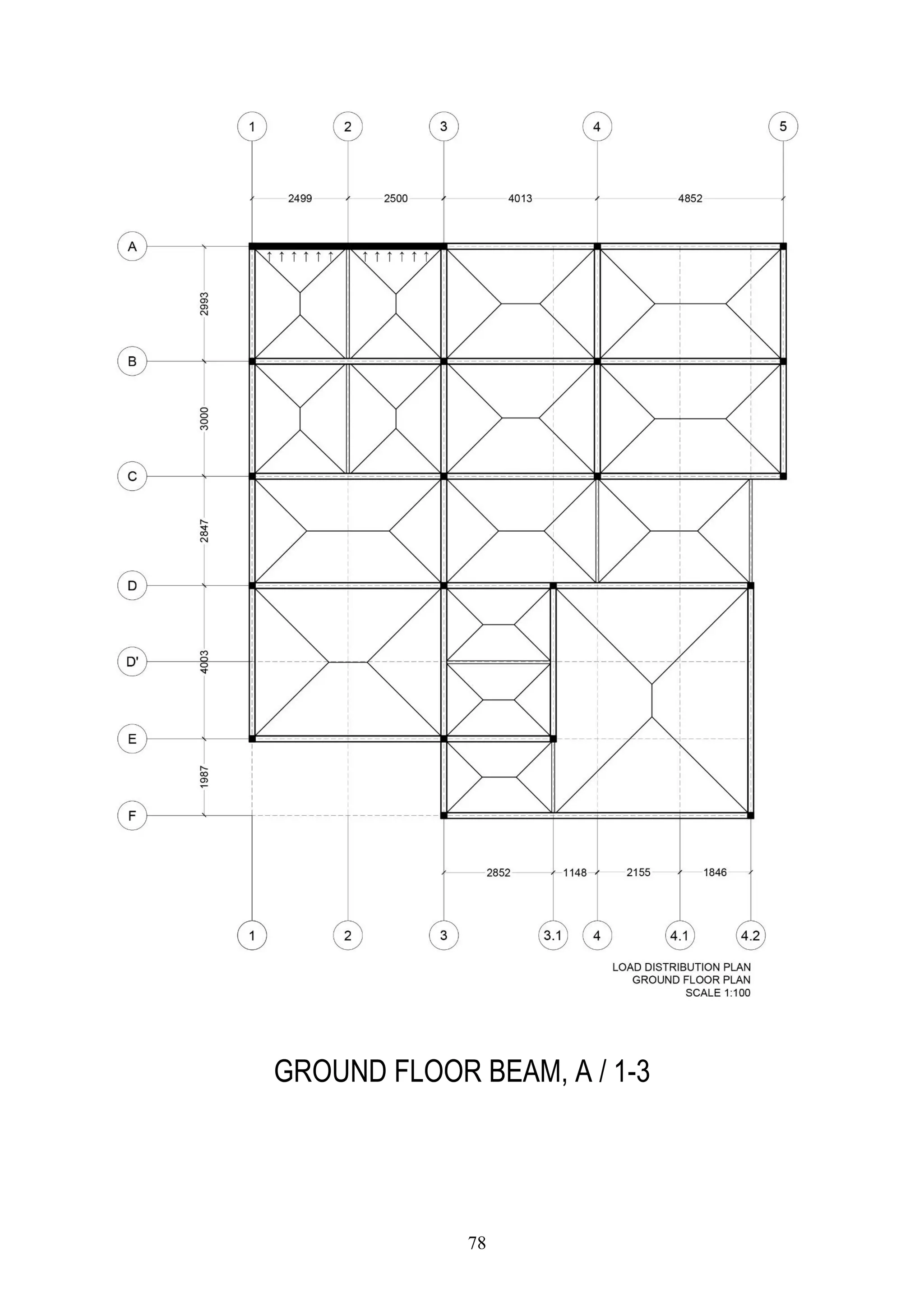 GROUND FLOOR BEAM, A / 1-3
78
 