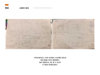 영상 스토리 보드
키트에 들어있는 스마트 센서들과 스마트홈의 용도와
게임 방법을 간단히 설명해준다.
앱과 연동된다는 것도 알 수 있으며
이 게임의 목적을 알린다.
 