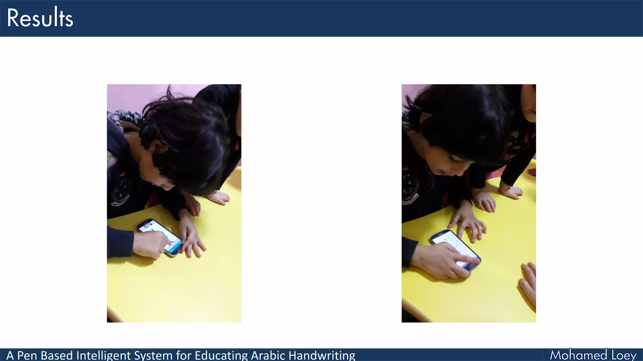 A Pen Based Intelligent System for Educating Arabic Handwriting
 