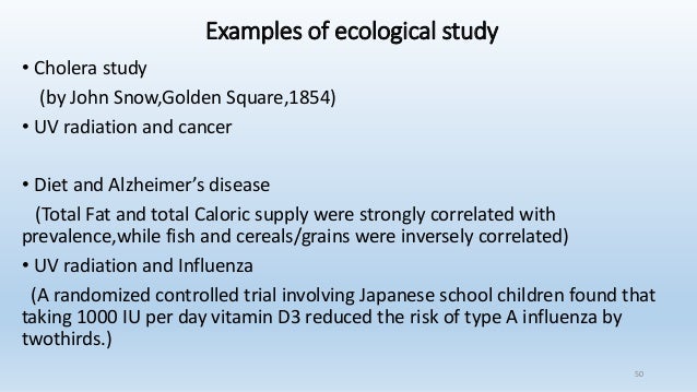 Descriptive Epidemiology