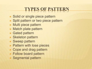 foundary workshop complete manufacturing practic | PPTX