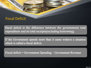 Fiscal Deficit
 