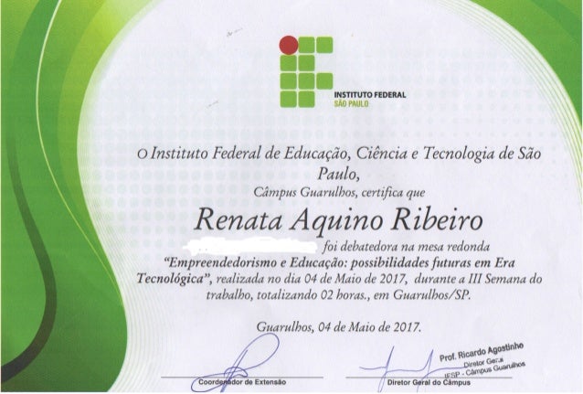 certificado
