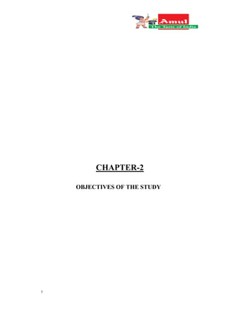 5
CHAPTER-2
OBJECTIVES OF THE STUDY
 