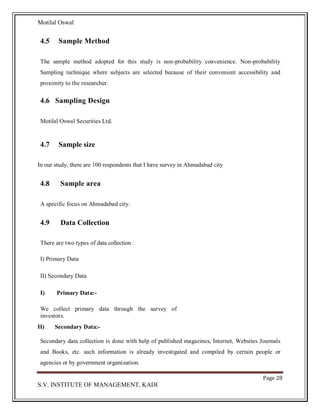 Project report on IPO | PDF