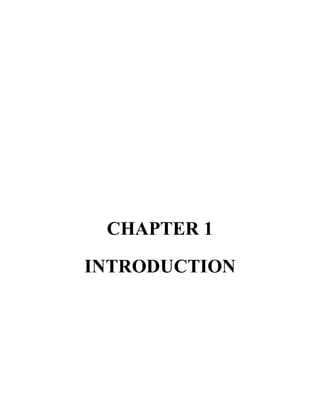 CHAPTER 1
INTRODUCTION
 
