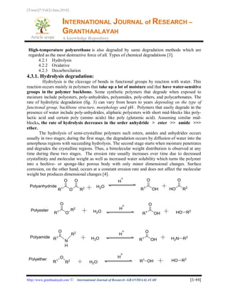 RECENT DEVELOPMENT OF BIODEGRADATION TECHNIQUES OF POLYMER | PDF