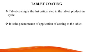 TABLET COATING | PPTX