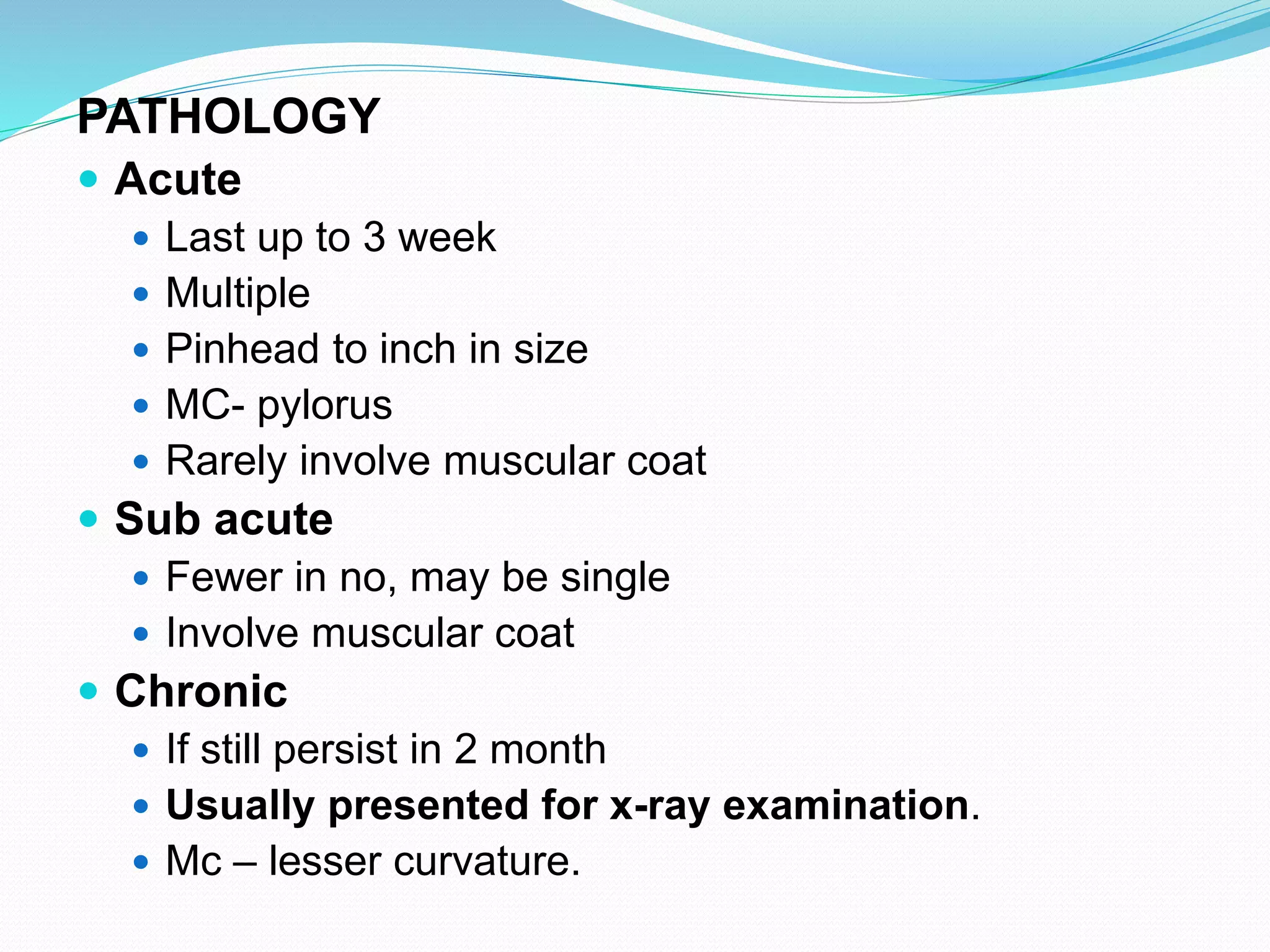 Hampton Line Radiological approach to gastric ulcer disease | PPTX