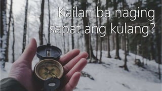 SEKTOR NG AGRIKLTURA 