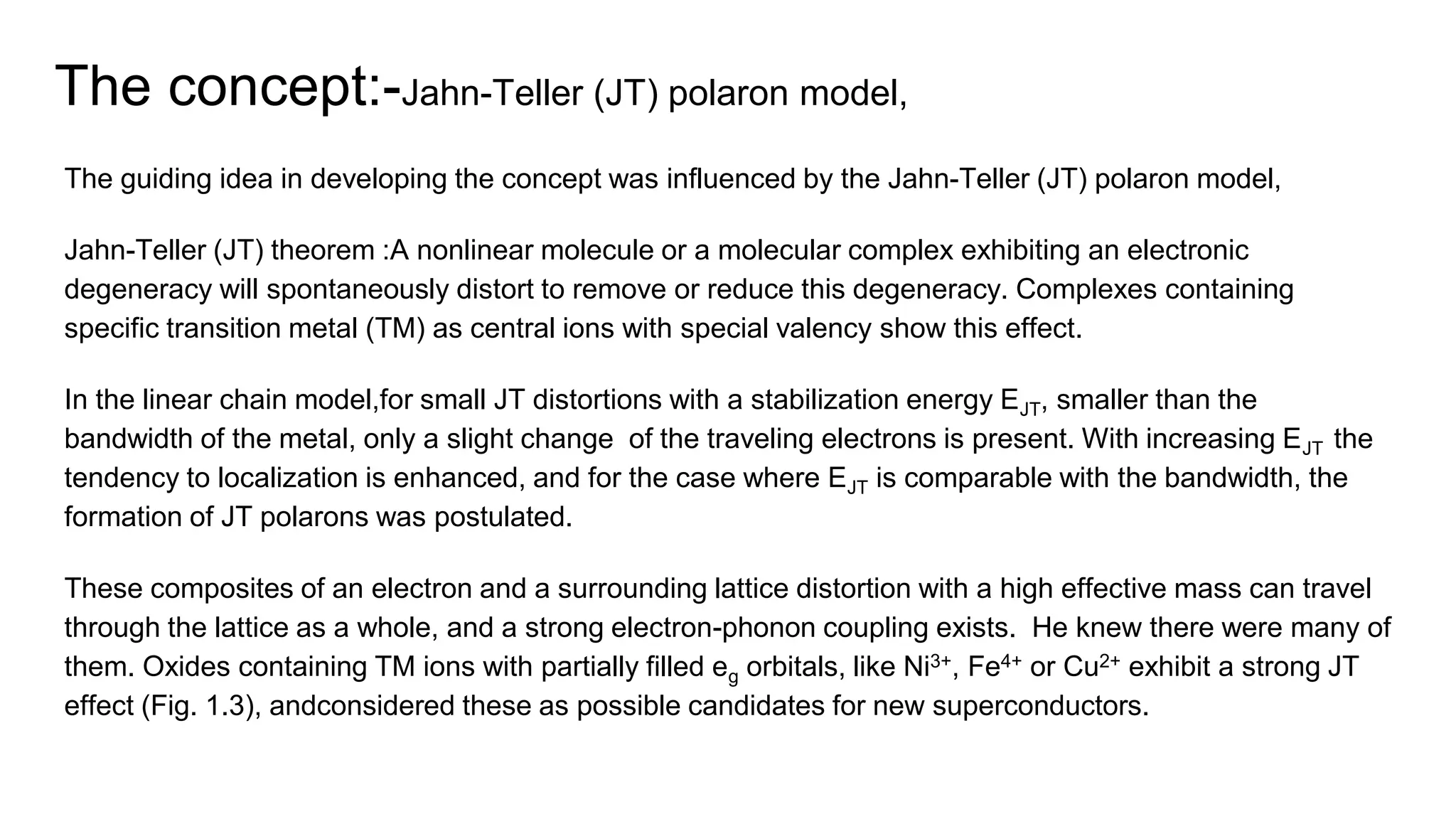 High Tc superconductor based on perovskite oxide | PPTX