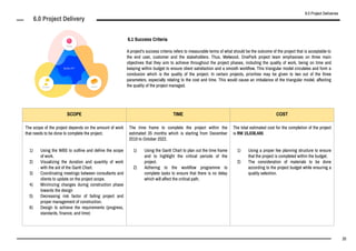 Final Project Management Report | PDF