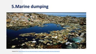 5.Marine dumping
Adapted from https://research.cbc.osu.edu/reel/research-modules/environmental-chemistry/methods/ph
 