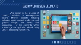 Basic Web Design Principles and Elements | PPTX