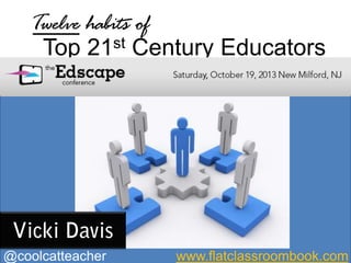 Twelve habits of
     Top 21   st Century Educators




@coolcatteacher   www.flatclassroombook.com
 