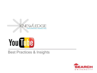 Best Practices & Insights
 