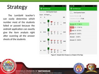An Innovative Approach in Checking and Recording Student Answer Sheets ...