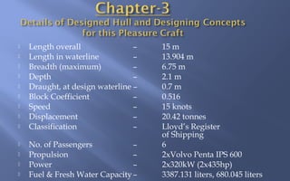Design of a Pleasure Craft with Catamaran Hull | PPS
