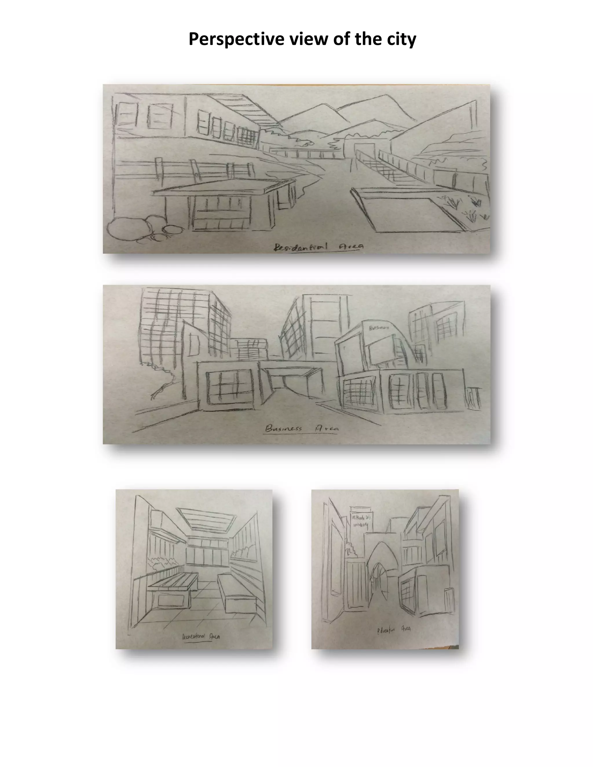 Perspective view of the cityPerspective view of the city
 