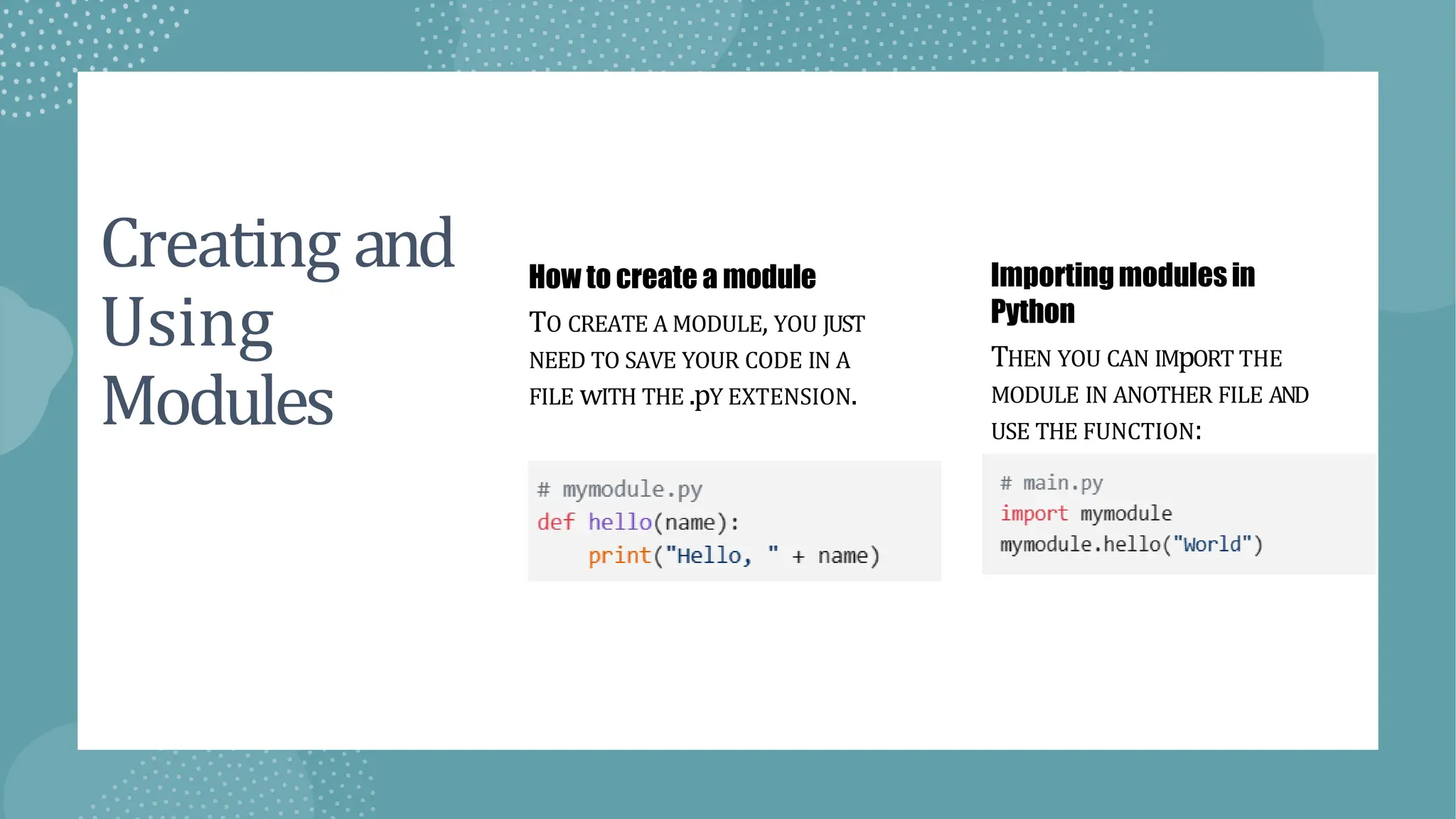 Modules and Packages in Python Programming Language.pptx