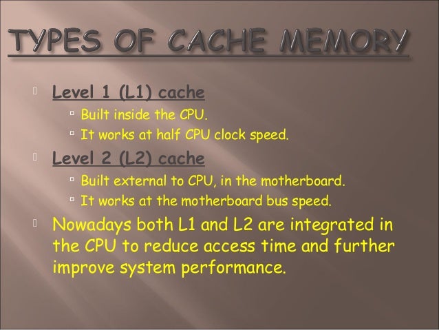 Computer Memory Types Functions computer memory types functions