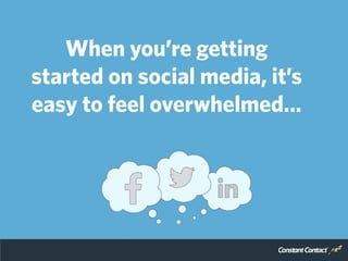 50 Expert Tips for Getting Started on Social Media Slide 2