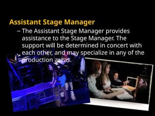 Final-6 Stage Production of Theater Play | PPT