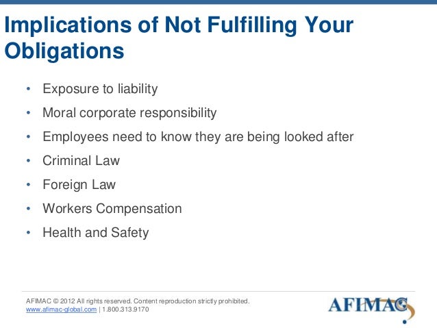 Business Travel- Duty of Care- What you need to consider