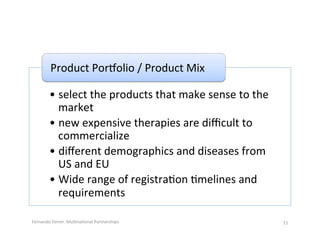 Product(Porpolio(/(Product(Mix(

        •  select(the(products(that(make(sense(to(the(
           market(
        •  new(...
