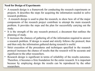 Comprehensive Guide to Design of Experiments and Plagiarism Types | PPTX