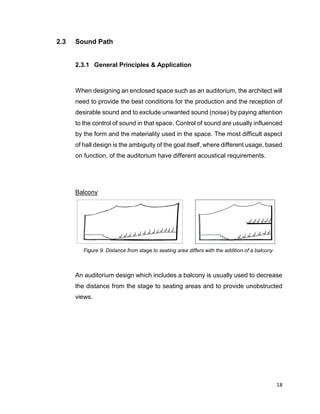 Project 1 : Auditorium - A Case Study of Acoustic Design | PDF