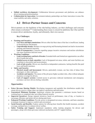 Case-Study - Online Cab Aggregators Uber and Ola in India | PDF