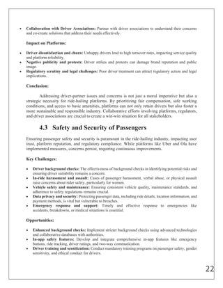 Case-Study - Online Cab Aggregators Uber and Ola in India | PDF