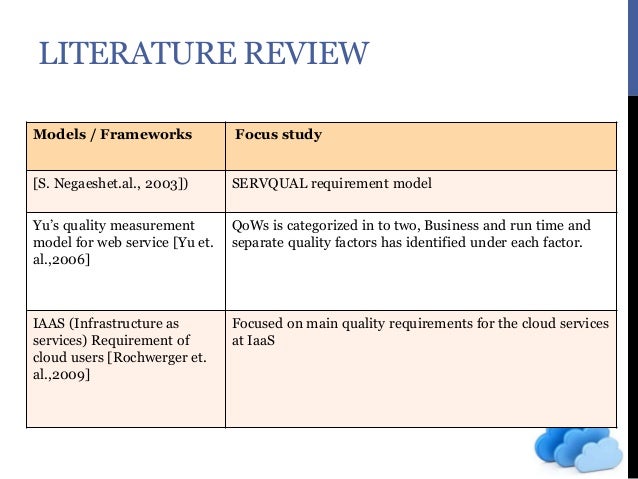 services cloud how are measured to Measure Cloud of Quality the Based Service in How the