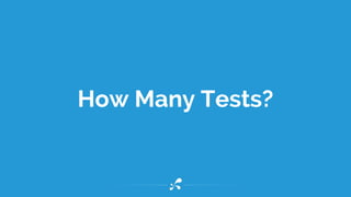 How Many Tests?
 
