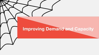 Improving Demand and Capacity
 