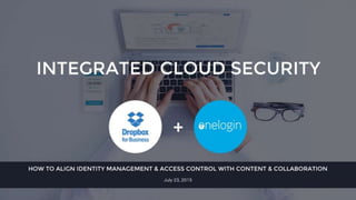 Integrated Cloud Security