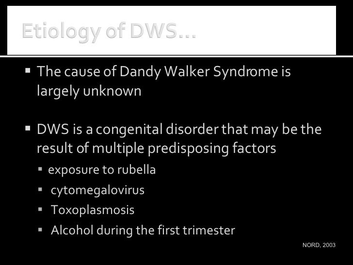 CT Dandy Walker Syndrome