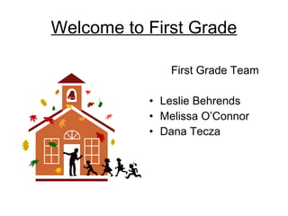 Welcome to First Grade ,[object Object],[object Object],[object Object],[object Object]