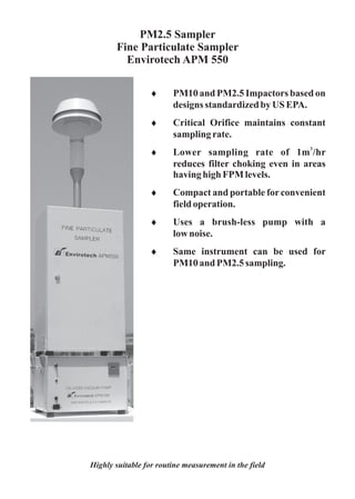 Envirotech APM 460 BL