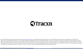 Tracxn - Legal Tech Startup Landscape