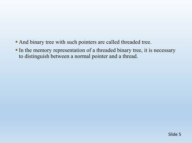 Threaded Binary Tree | PPTX