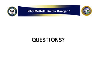 Navy: Hangar One Detailed Cost Estimate