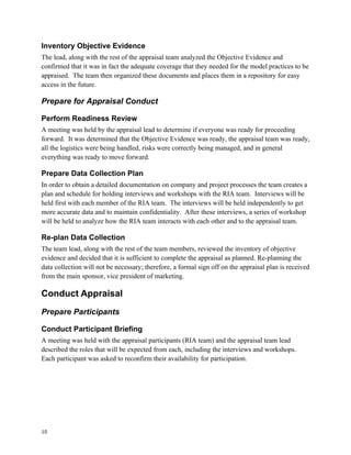 Software Process Improvement SCAMPI: Standard CMMI Appraisal Method for Process Improvement