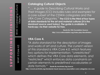 Introduction | Categories for Description of Works of Art | CDWA-LITE | PPT