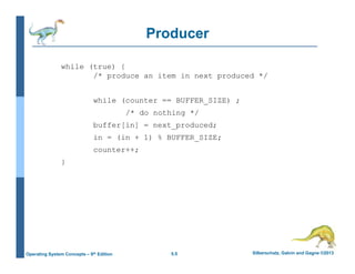 Operating System Chapter 5 Process Synchronization | PDF